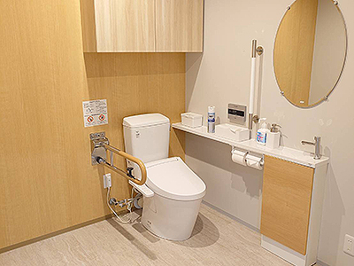 車イス対応トイレ